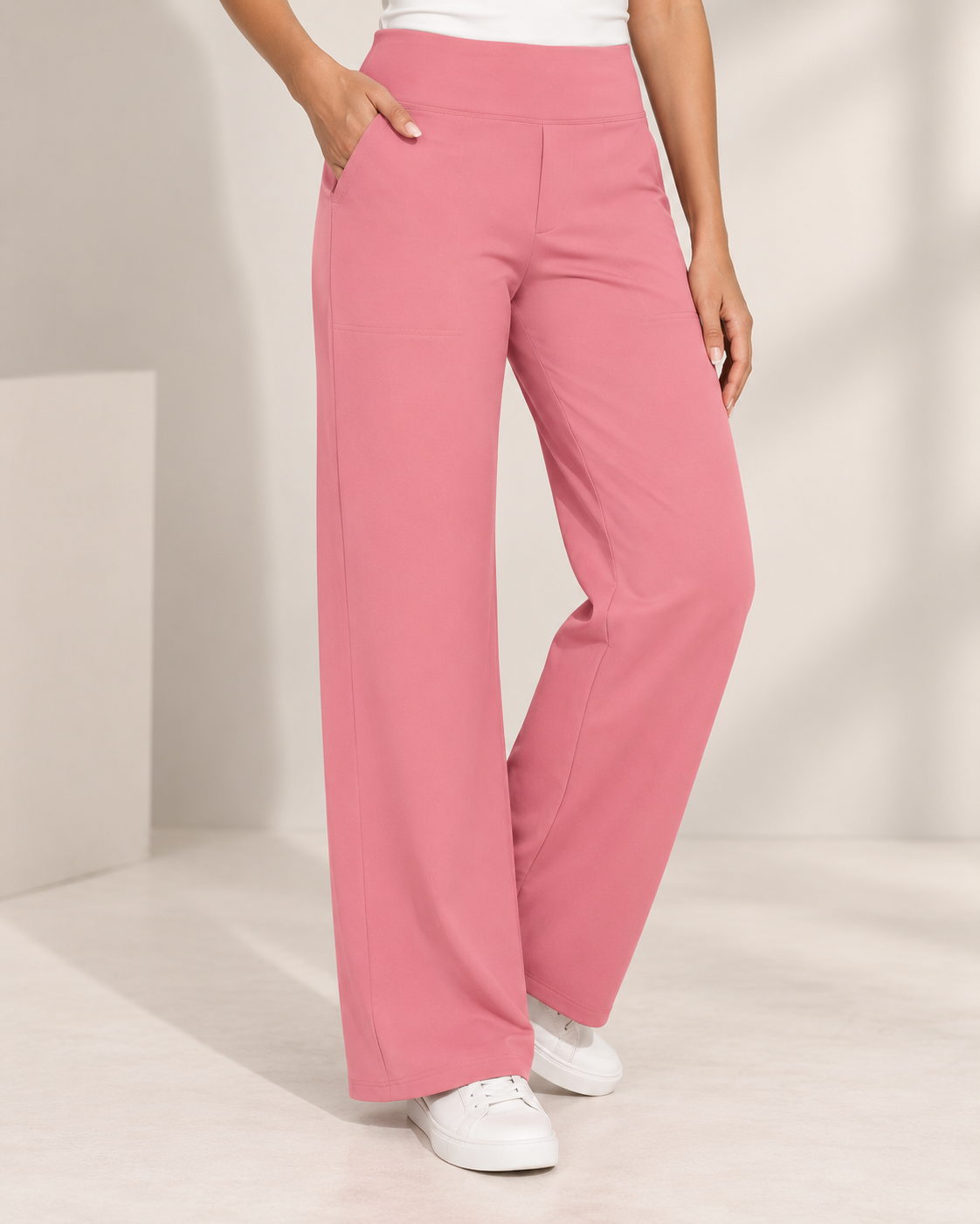 Lize | Wide-Leg Stretch Pants