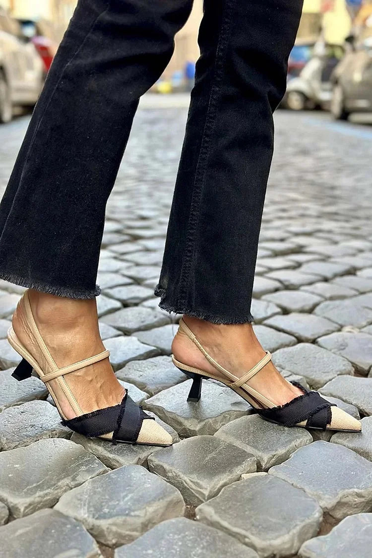 Skylar | Open Ballerina Heels