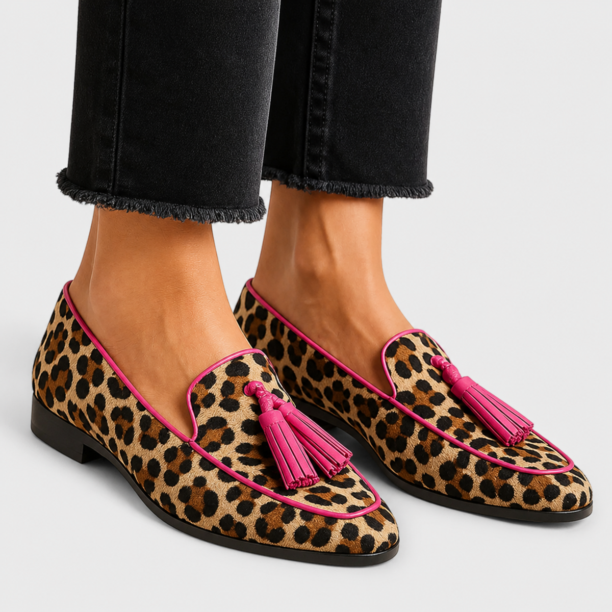 Lana | Fringe Loafers