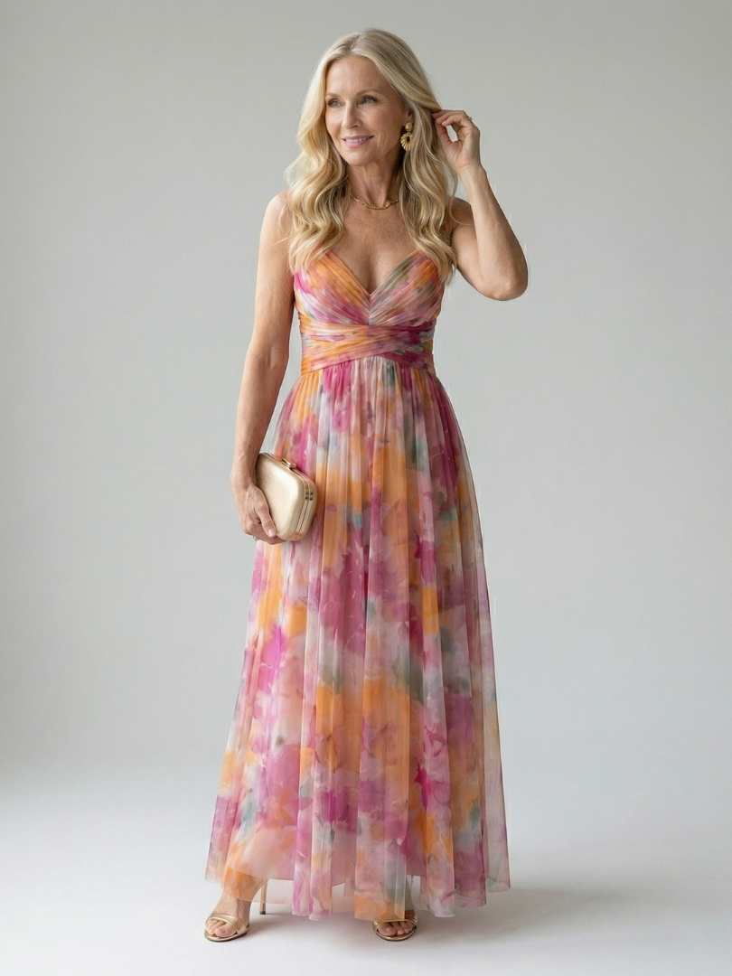 Delphine | Soft Wrap Maxi Dress