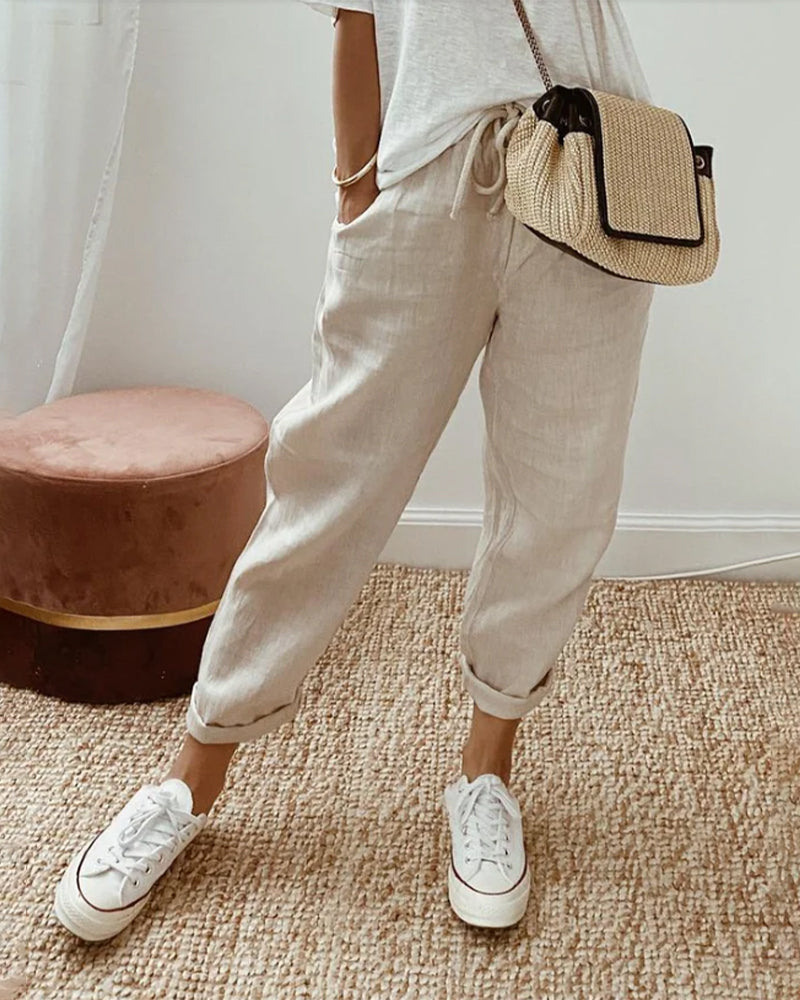 Victoria | Casual Elegant Waistband Trouser