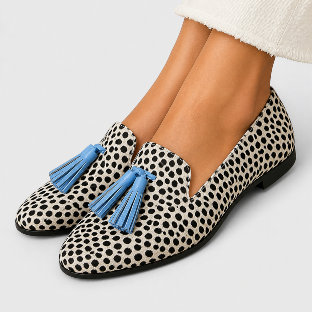 Mira | Fringe Loafers