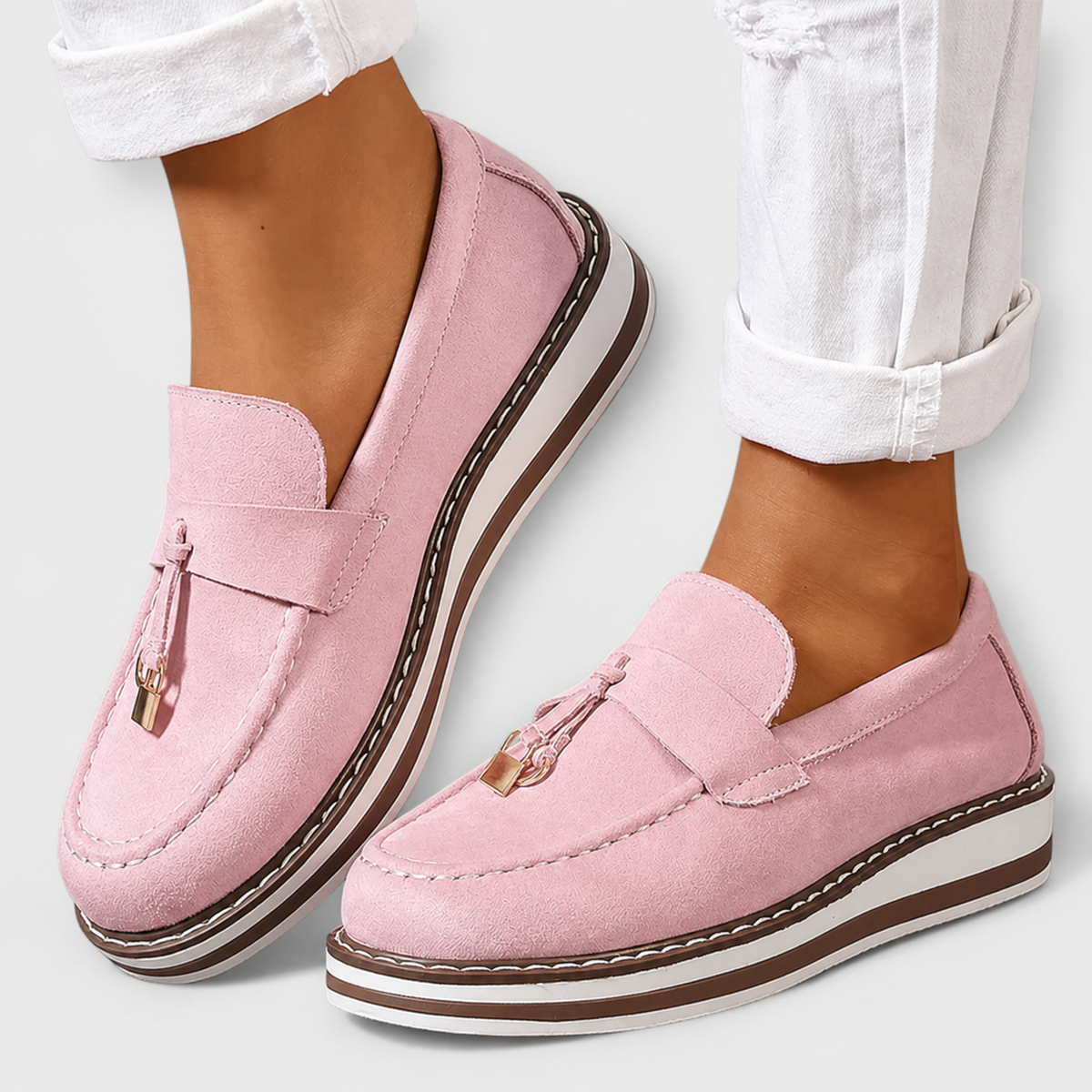 Halo | Round-Toe Casual Loafers