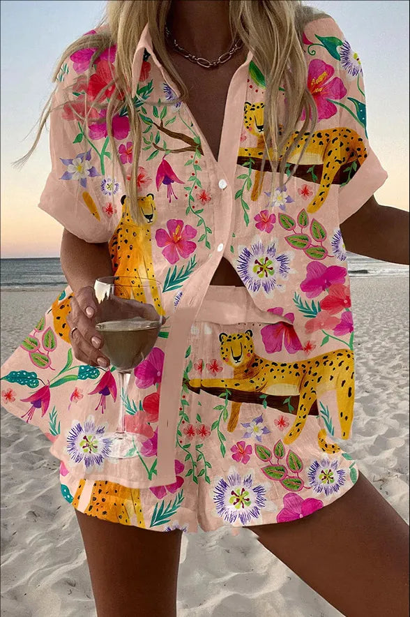 Ella | Breathable Tee and Shorts Set