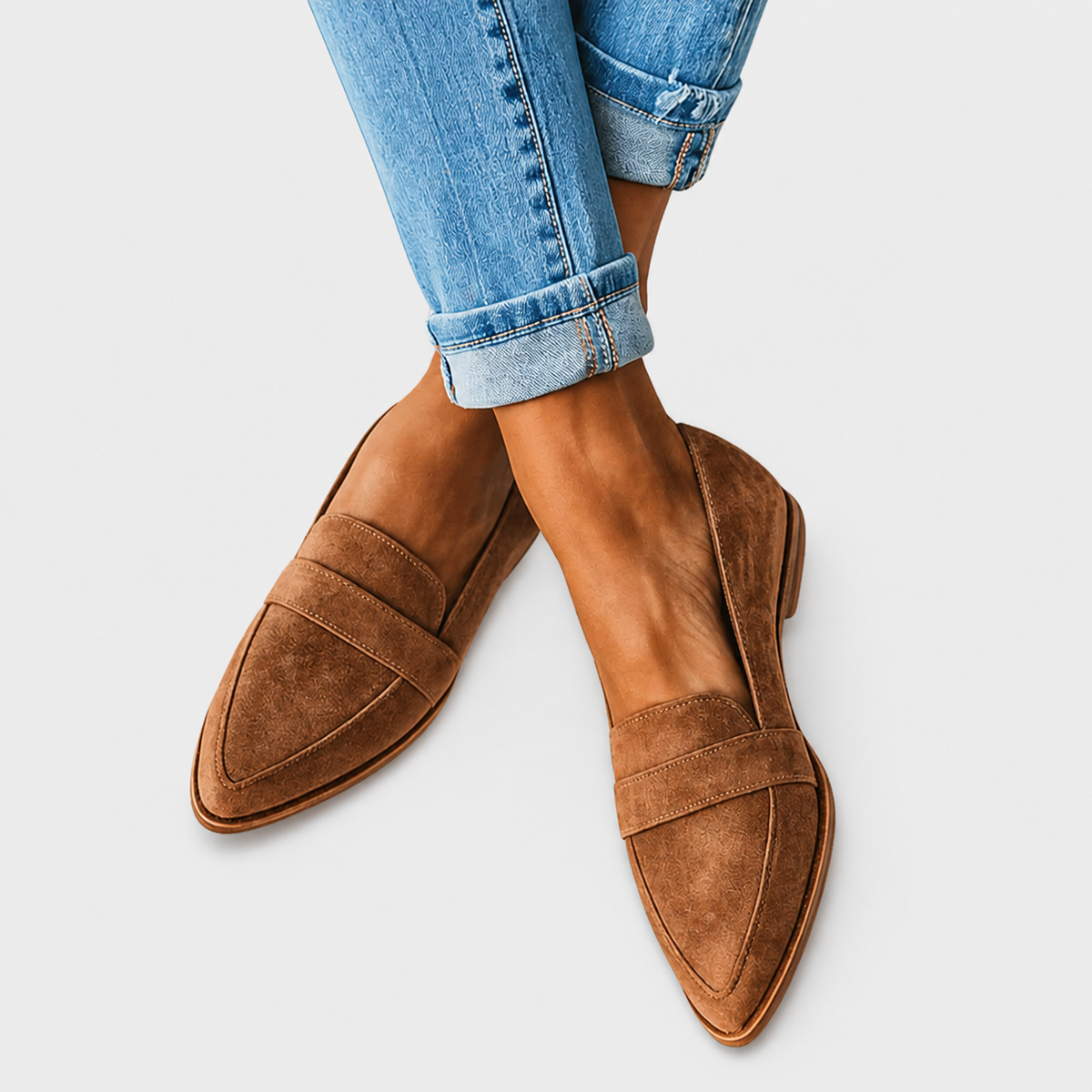 Helen | Soft Suede Comfort Loafers