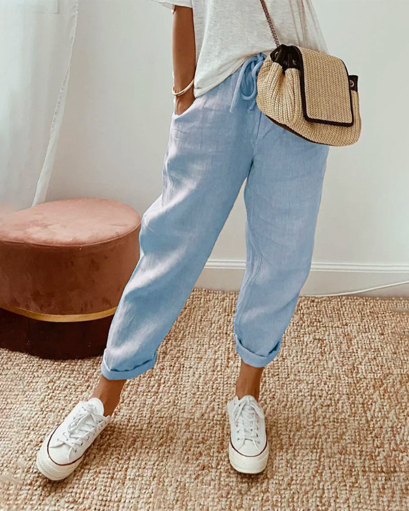 Victoria | Casual Elegant Waistband Trouser