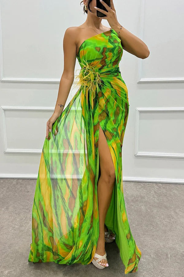 Noelle | Vibrant Draped Dress