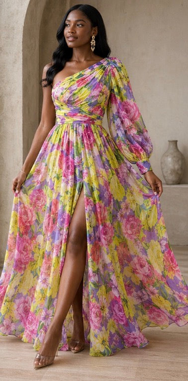 Saskia | Blossom Drama Dress