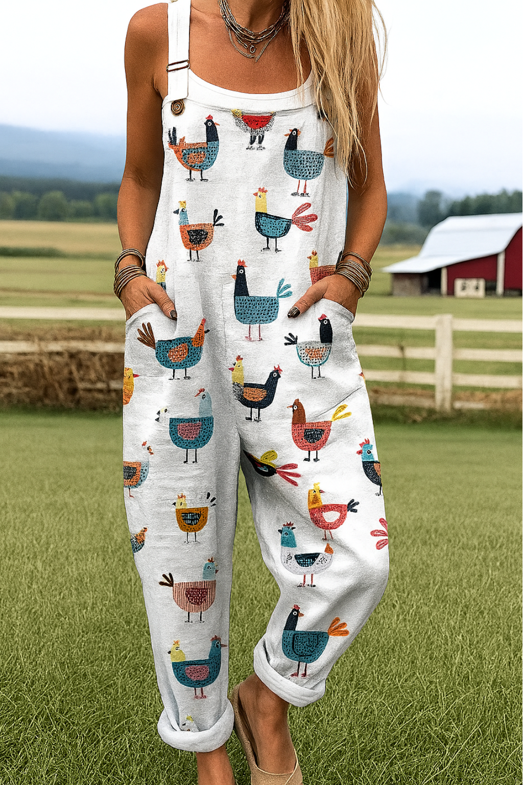 Addison | Artistic Floral Overalls
