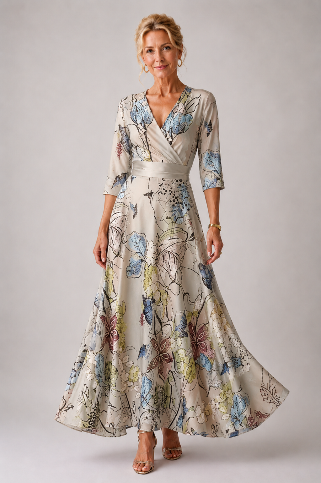 Charlotte | Chic Dress with Floral Print