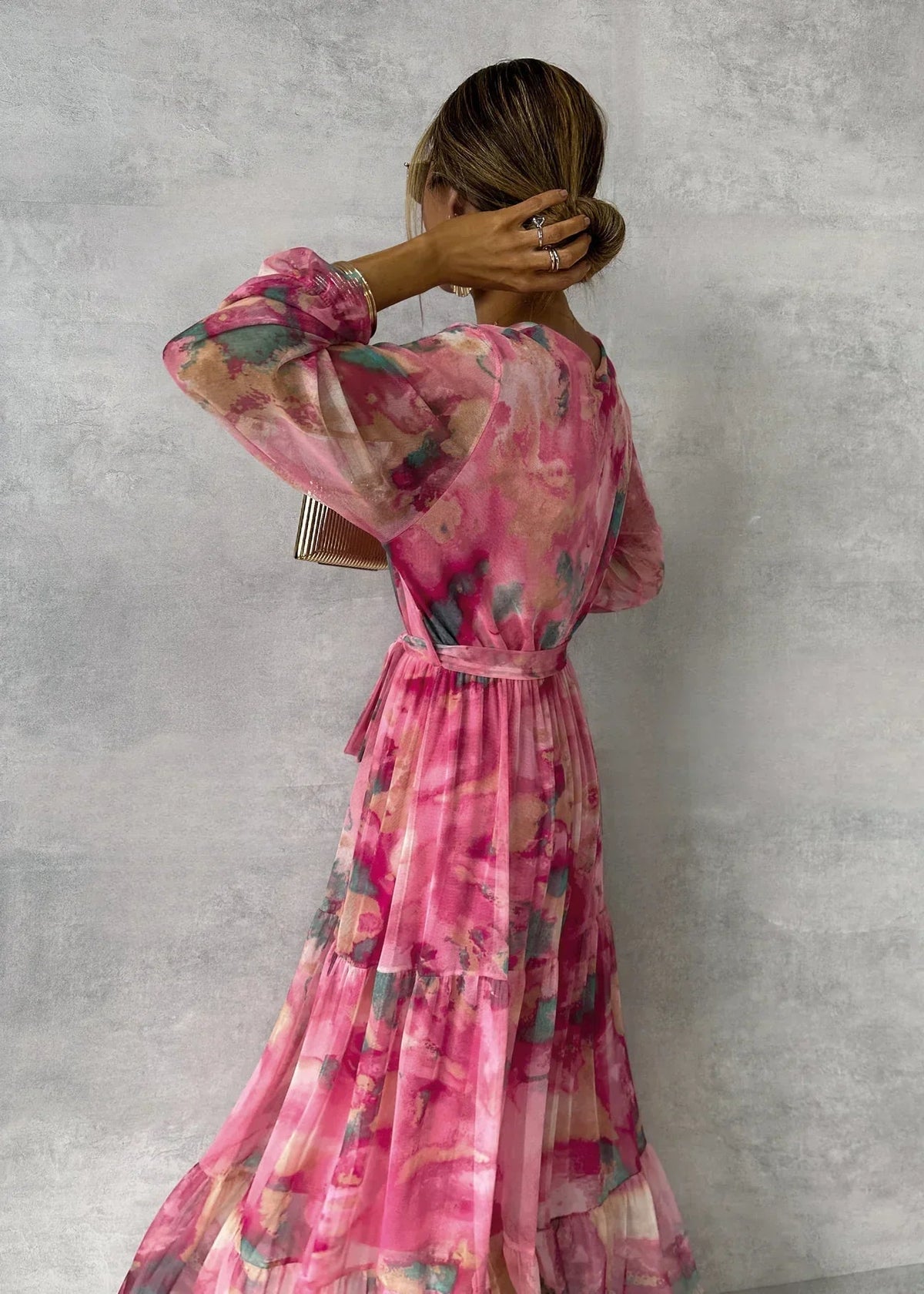 Octavia | Floral Print Wrap Dress