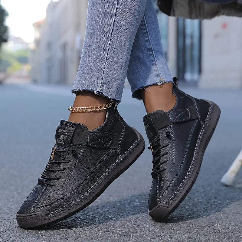 Victoria | Comfort Support Leather Sneakers