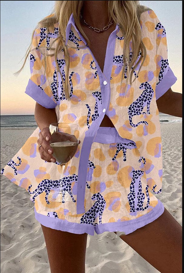Amelia | Breathable Tee and Shorts Set