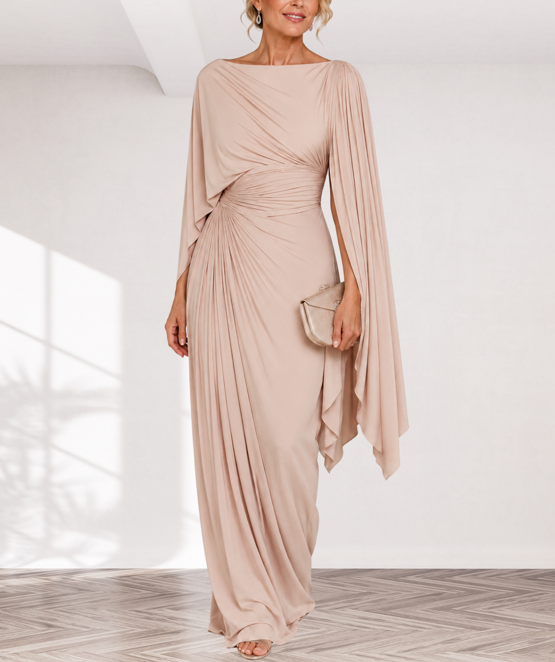 Meryl | Elegant Flowing Maxi Dress
