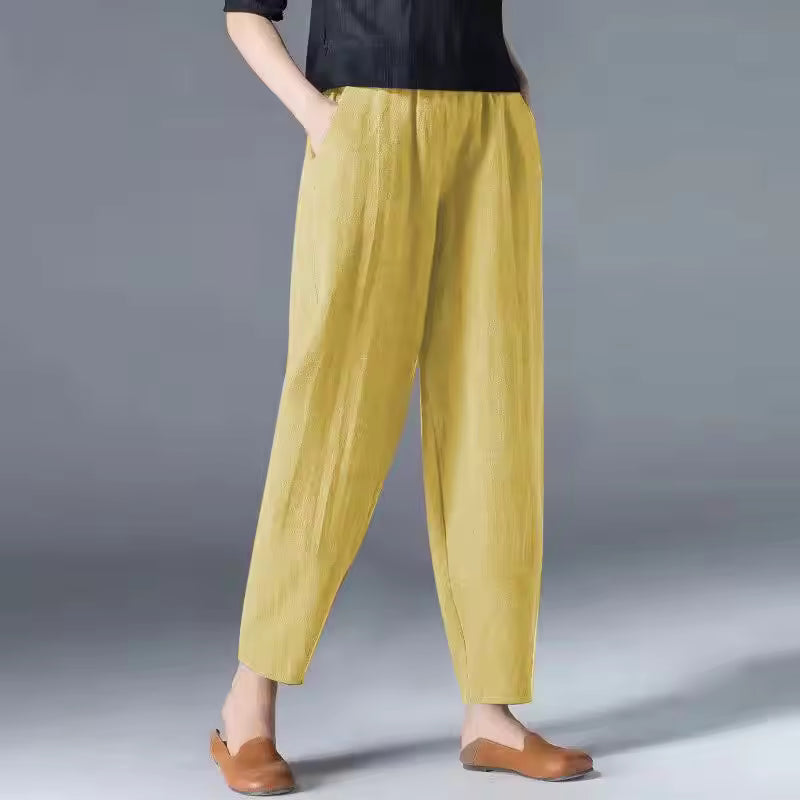 Harper | Lightweight Tapered Summer Trousers