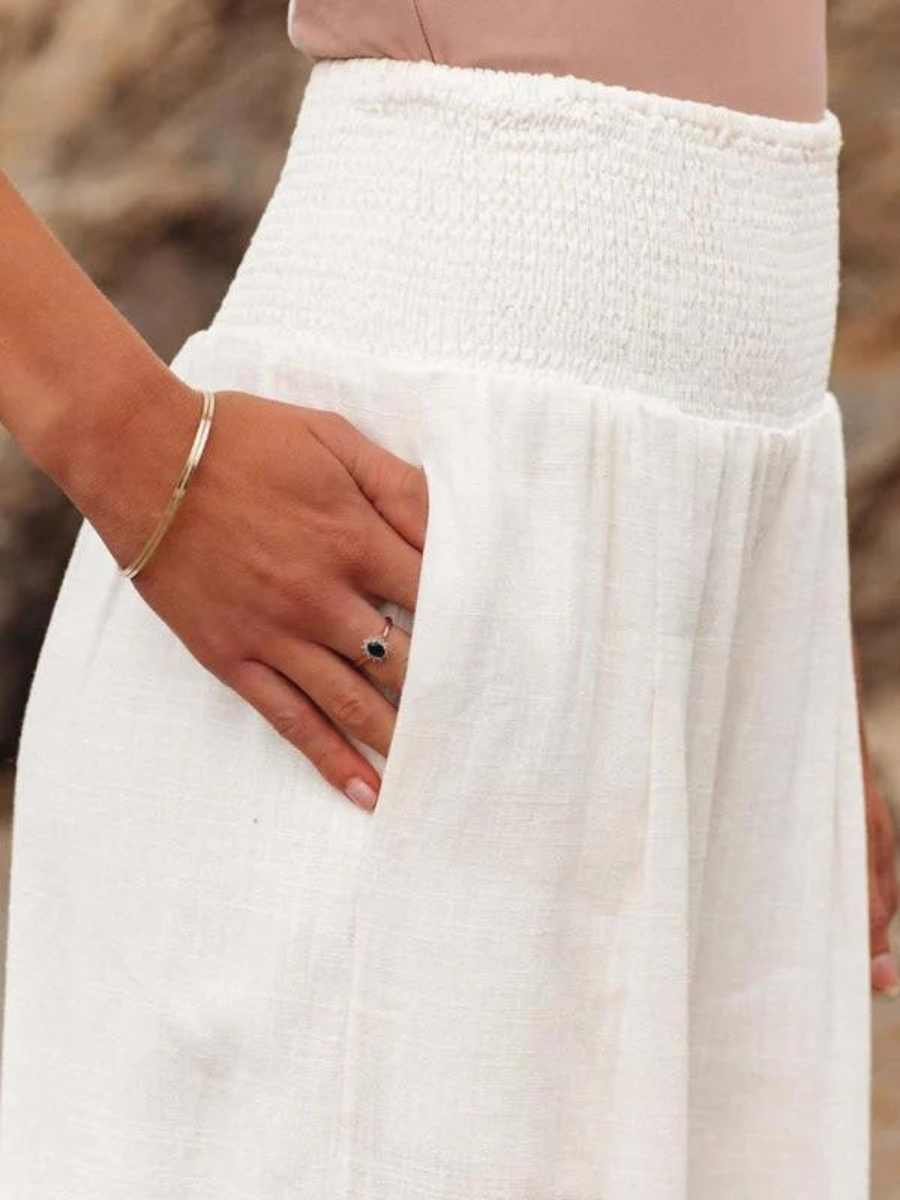 Aria | Flowing Wide-Leg Beach Pants