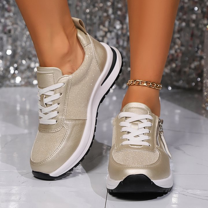 Aria | Orthopedic Zip Sneakers