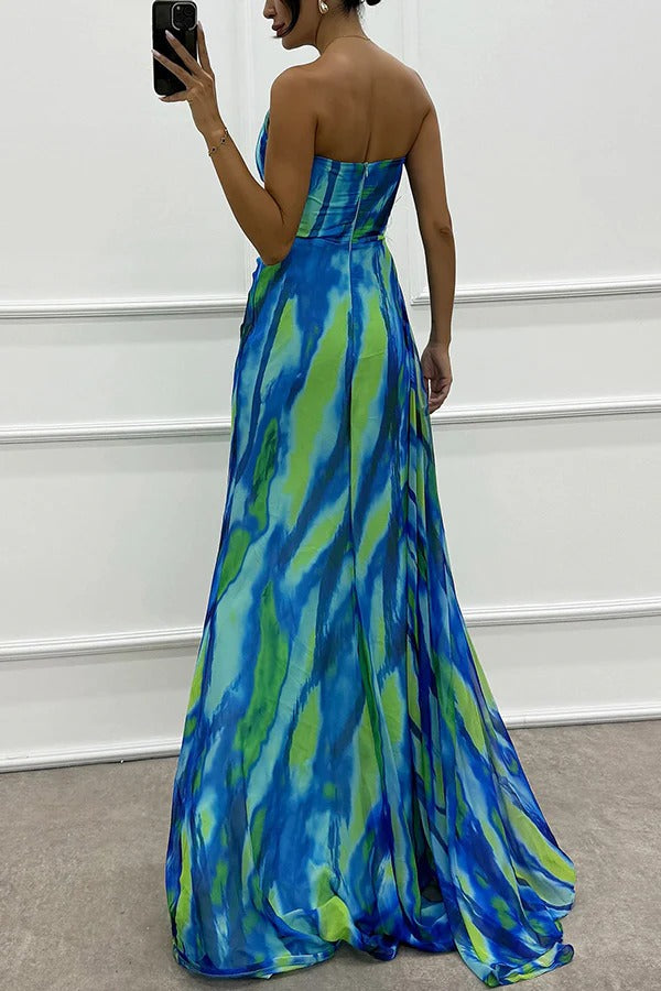 Noelle | Vibrant Draped Dress