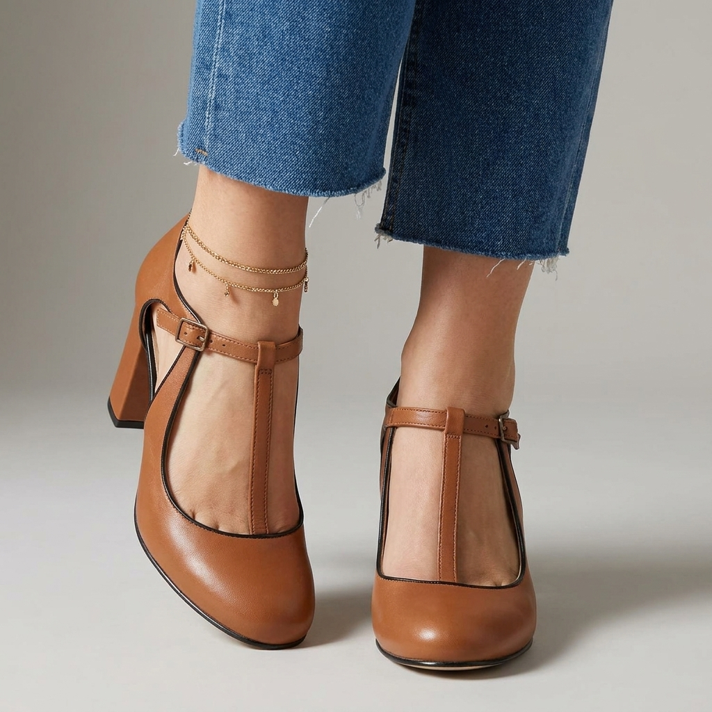 Ava | Elegant Ankle-Strap Sandals