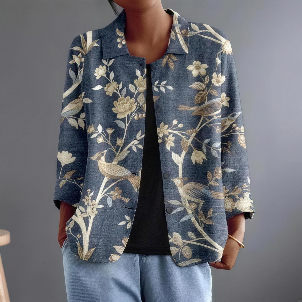 Oriella | Painted Bird Blouse