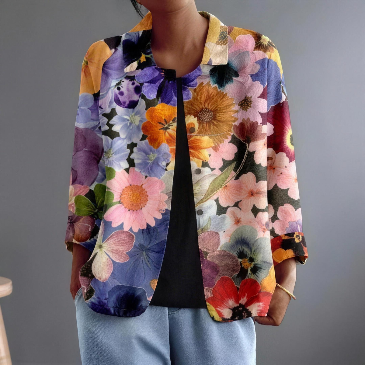 Marguerita | Garden Floral Blouse