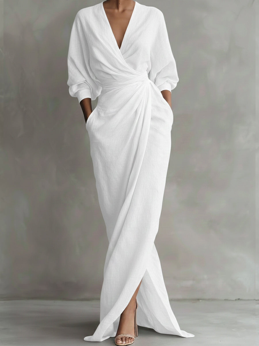 Avery | Wrap Maxi Dress