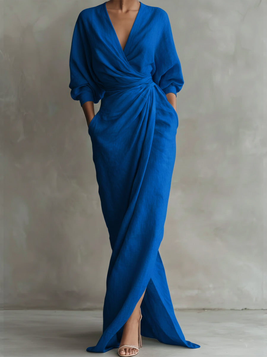 Avery | Wrap Maxi Dress