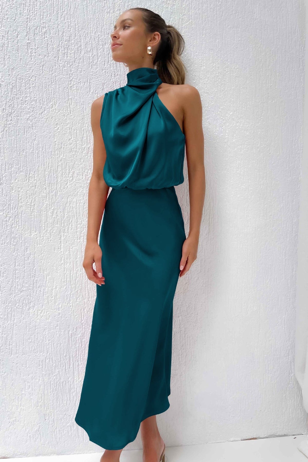 Lorelei | Elegant Draped Dress