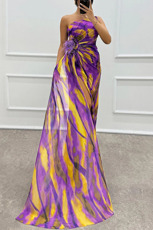 Noelle | Vibrant Draped Dress
