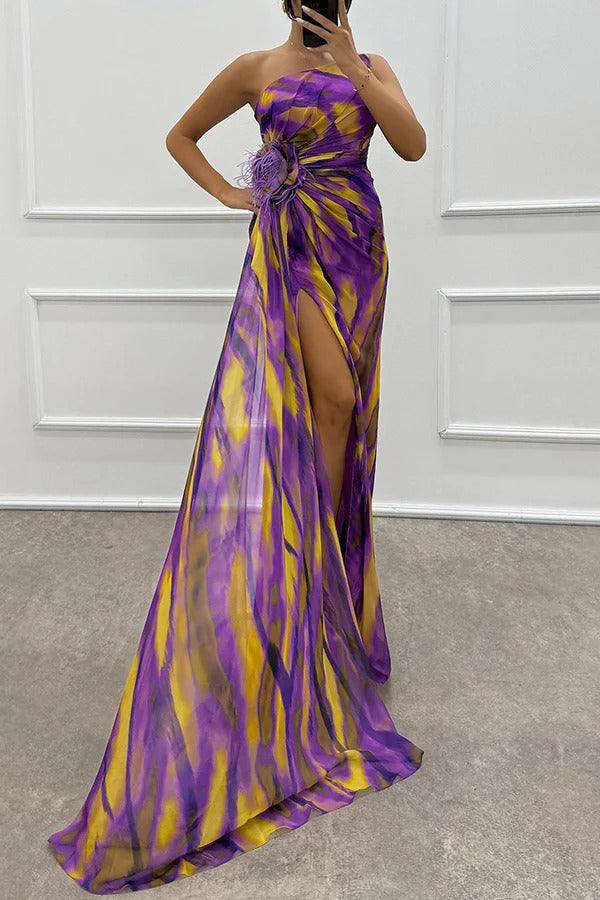 Noelle | Vibrant Draped Dress