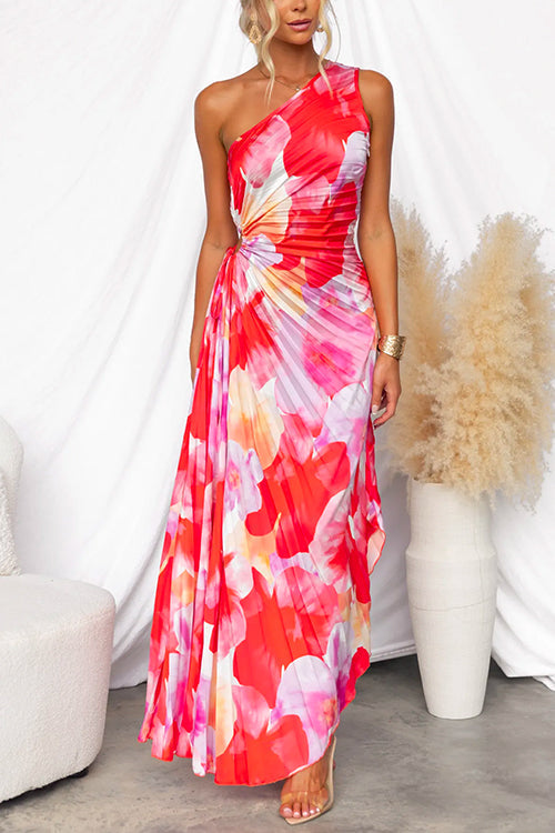 Sienna | Vibrant Tropical Evening Dress