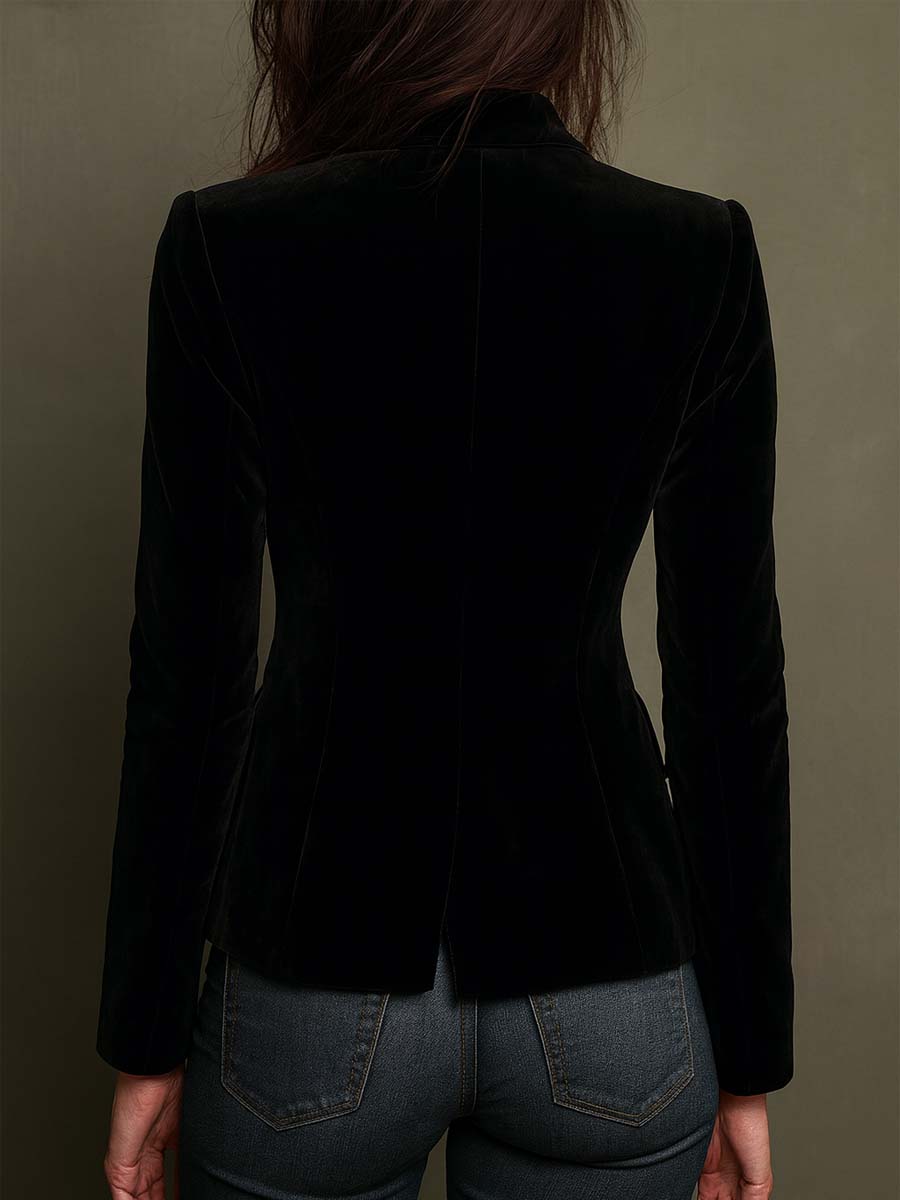 Giulia | Floral Embroidered Blazer