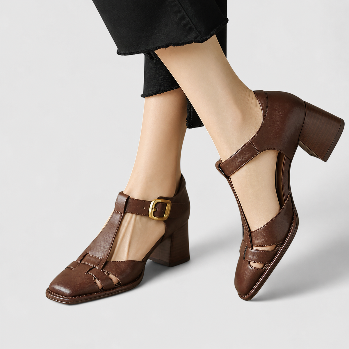 Scarlett | Comfort T-Strap Sandals