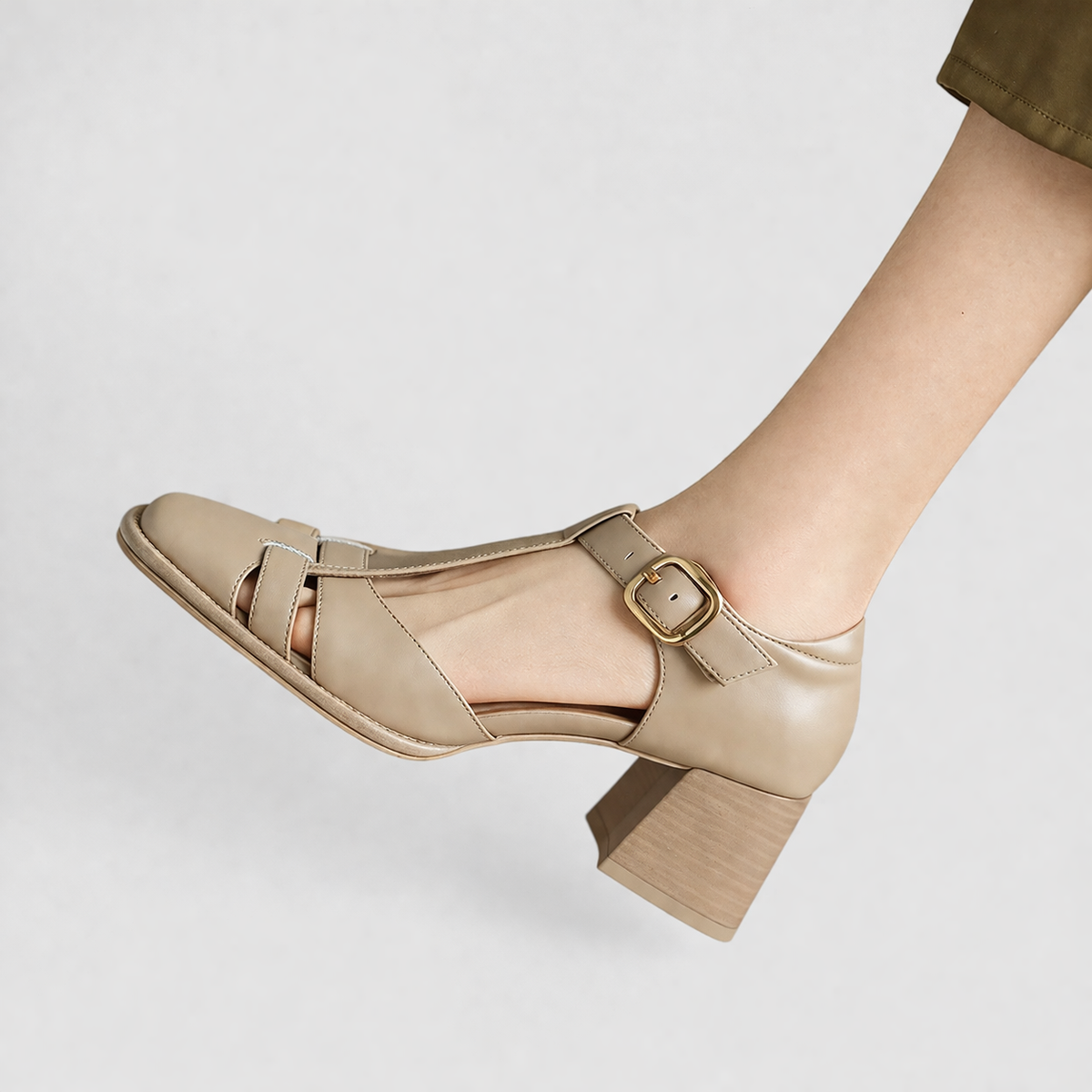 Scarlett | Comfort T-Strap Sandals