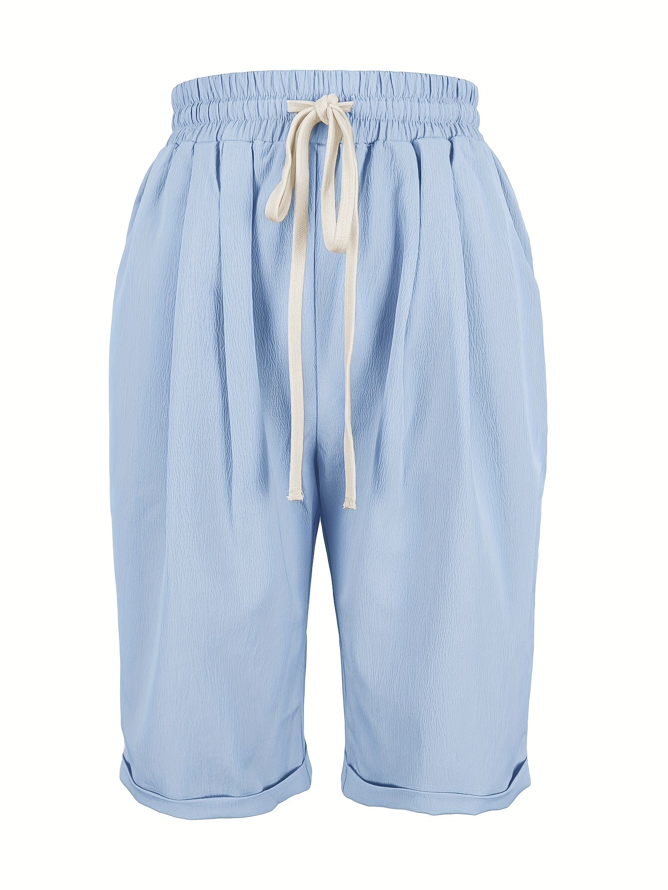 Amelia | Relaxed Cotton-Linen Capri Pants