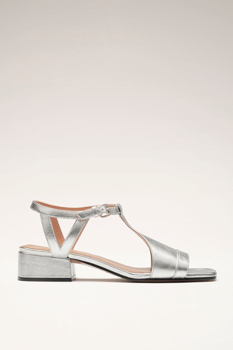 Olivia | Silver Summer Sandals