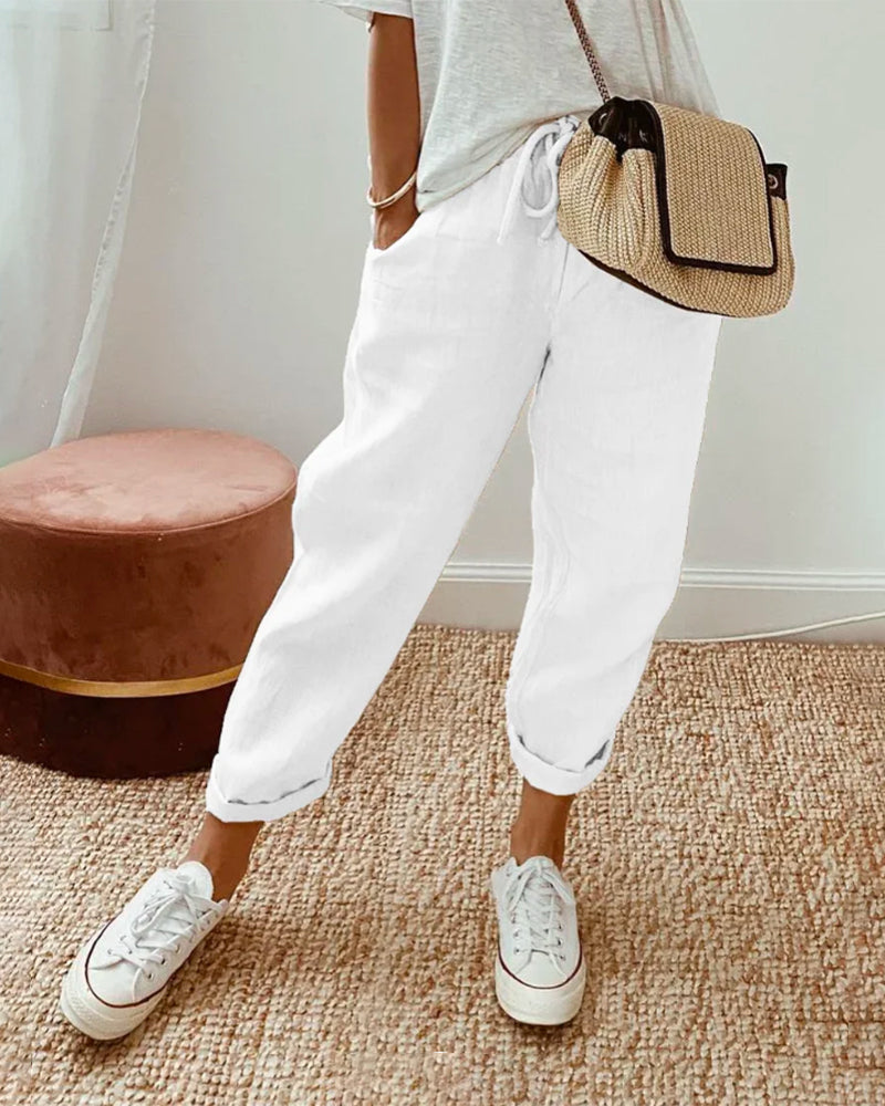 Victoria | Casual Elegant Waistband Trouser