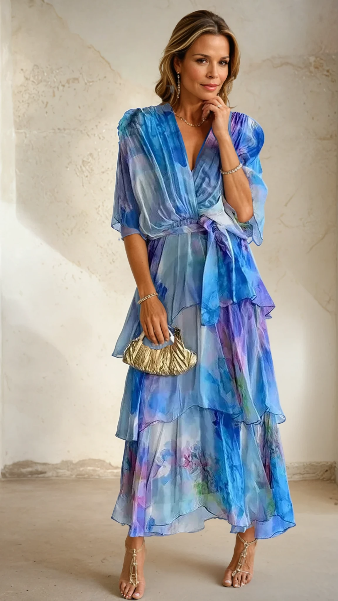 Odette | Layered Floral Sun Dress