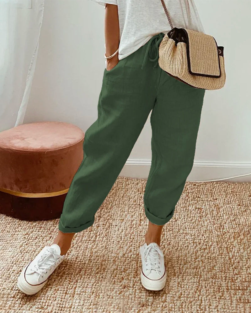 Victoria | Casual Elegant Waistband Trouser
