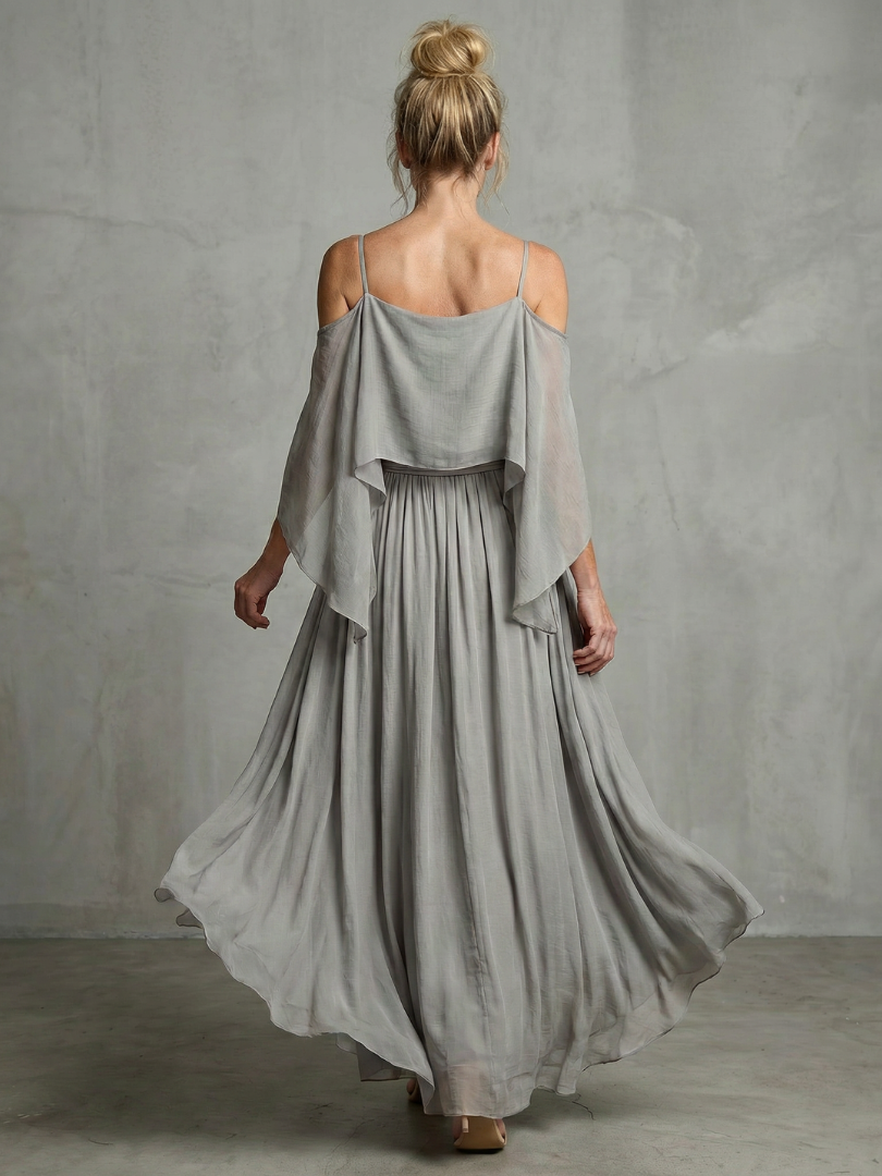 Marisol | Cold-Shoulder Top & Wide-Leg Set