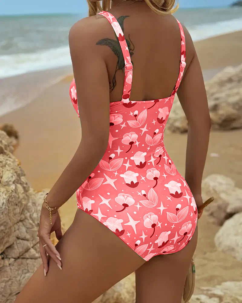 Clara | Printed One-Piece Tankini