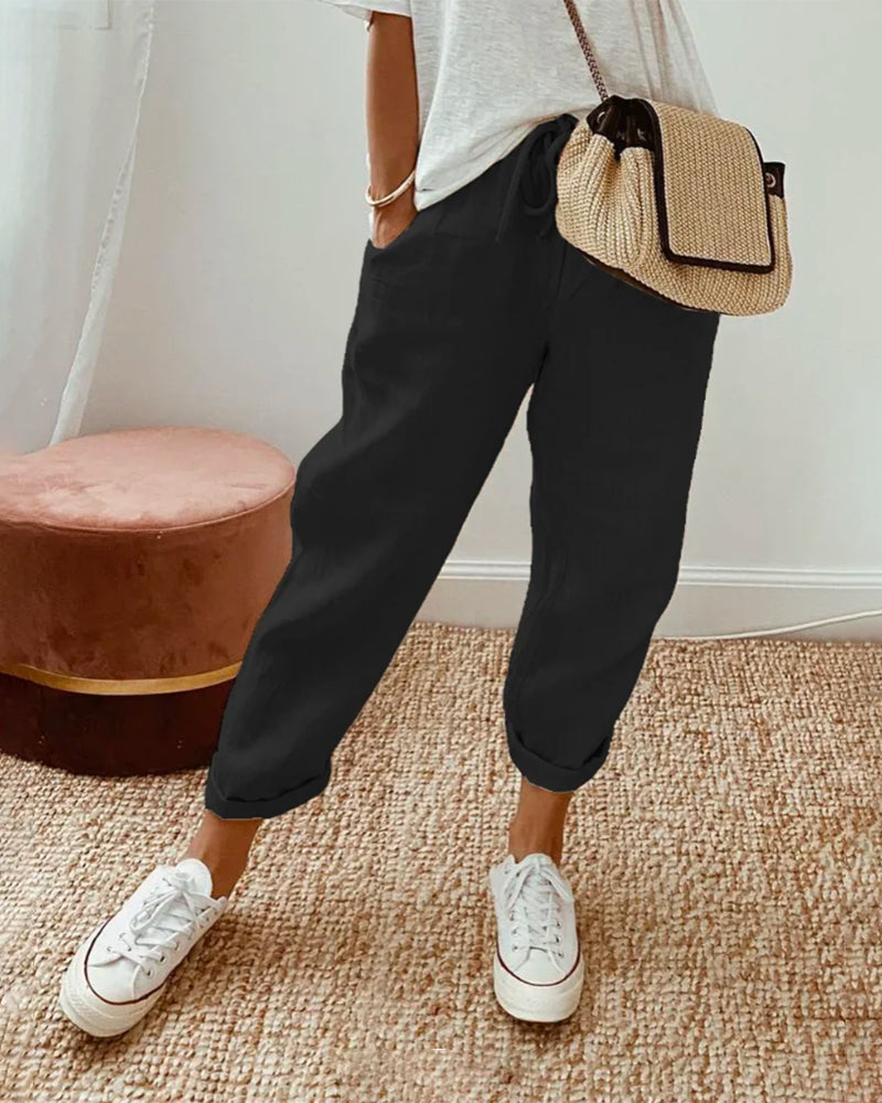 Victoria | Casual Elegant Waistband Trouser