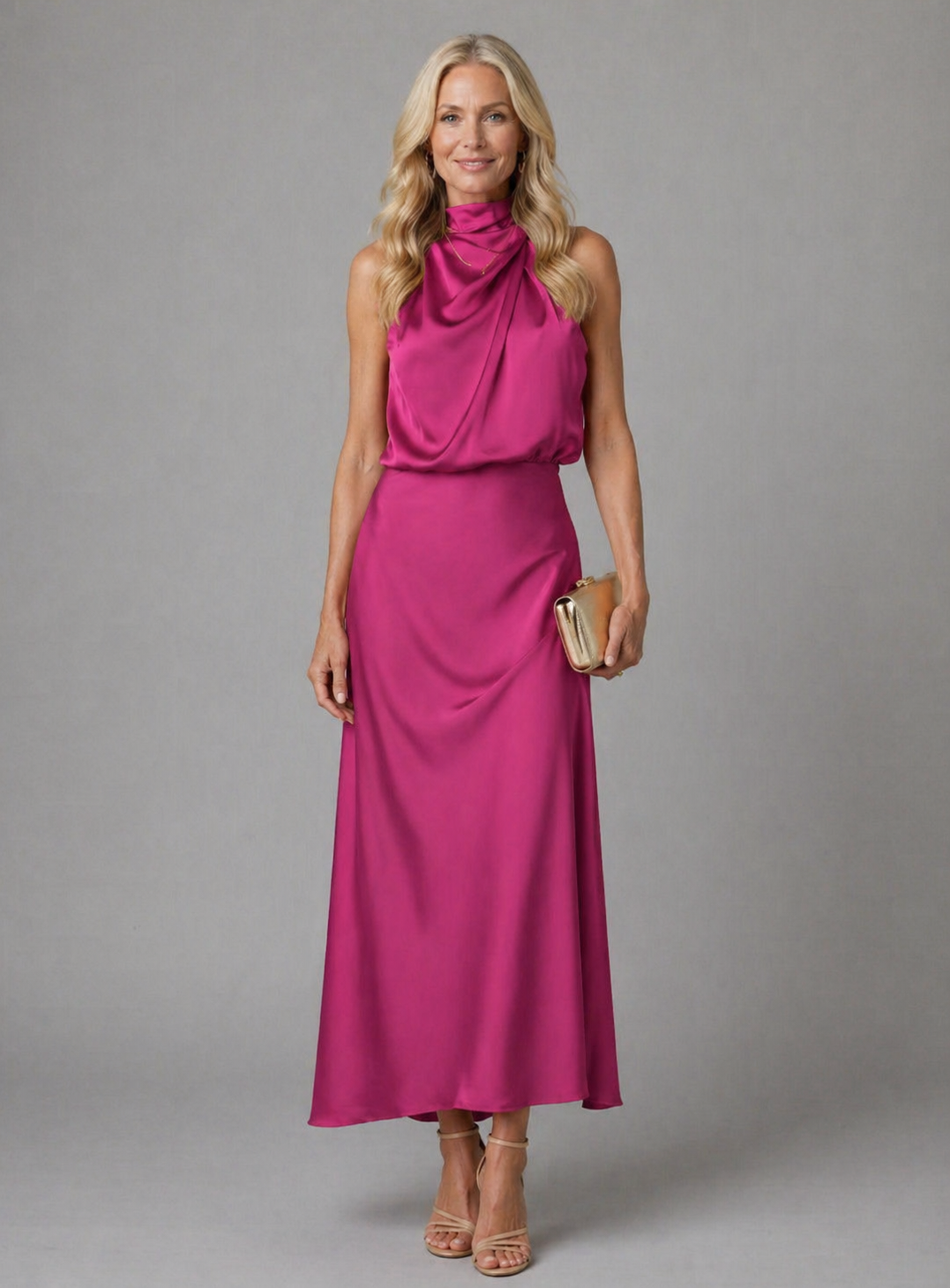 Lorelei | Elegant Draped Dress