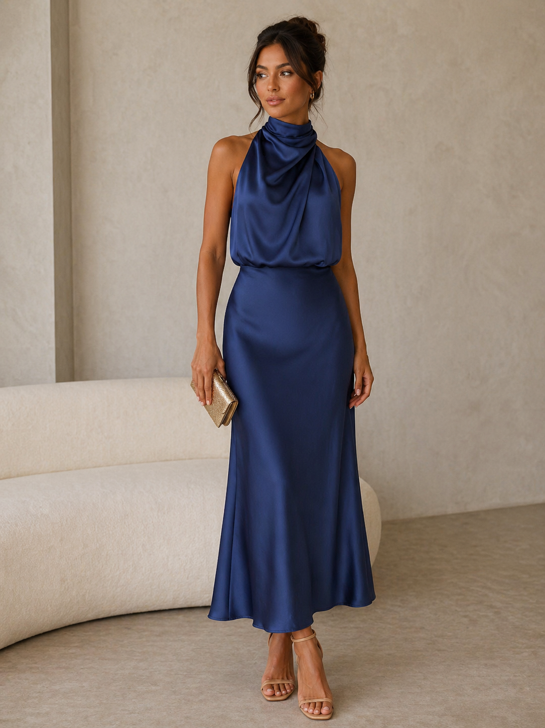 Lorelei | Elegant Draped Dress