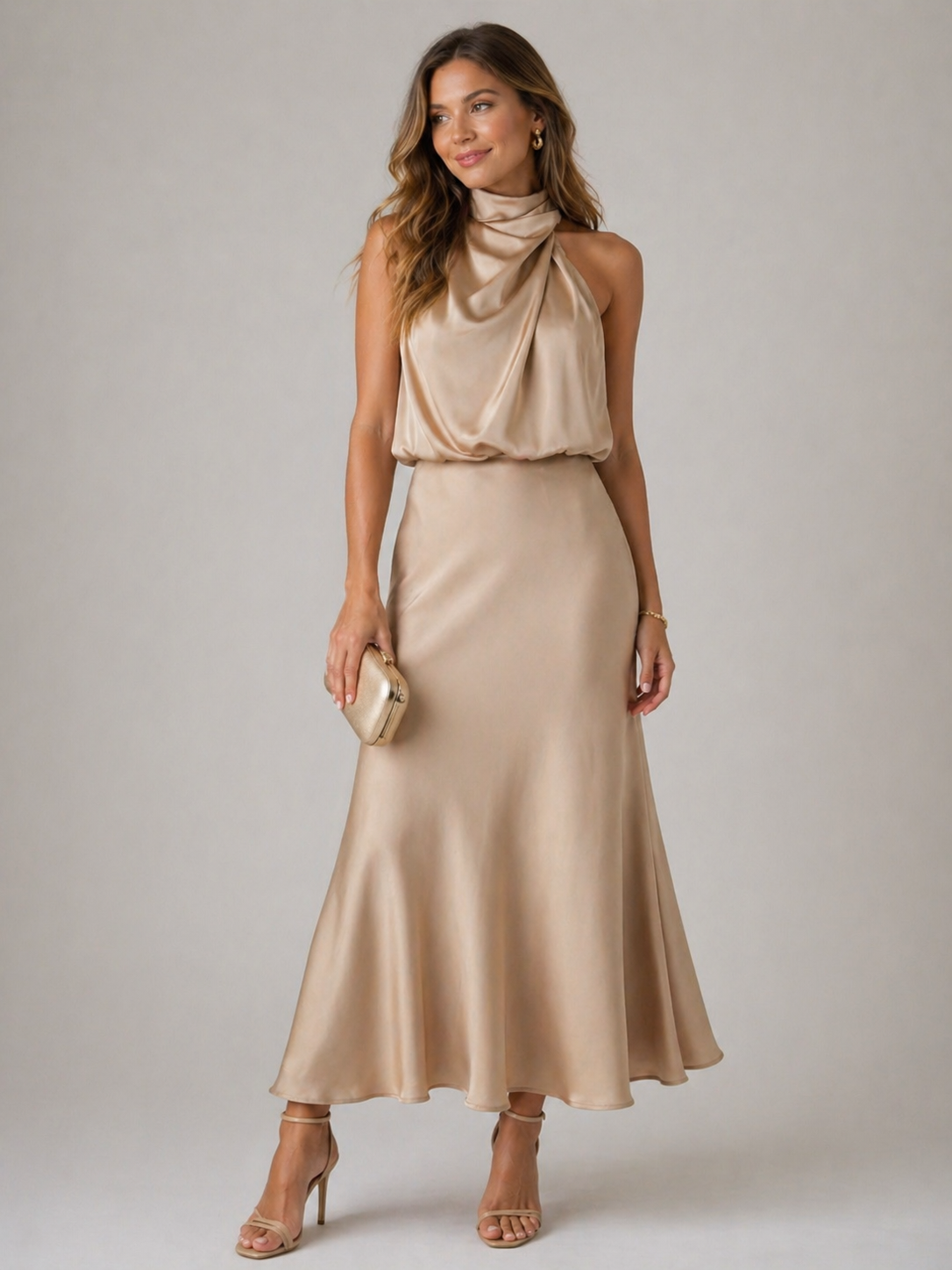 Lorelei | Elegant Draped Dress