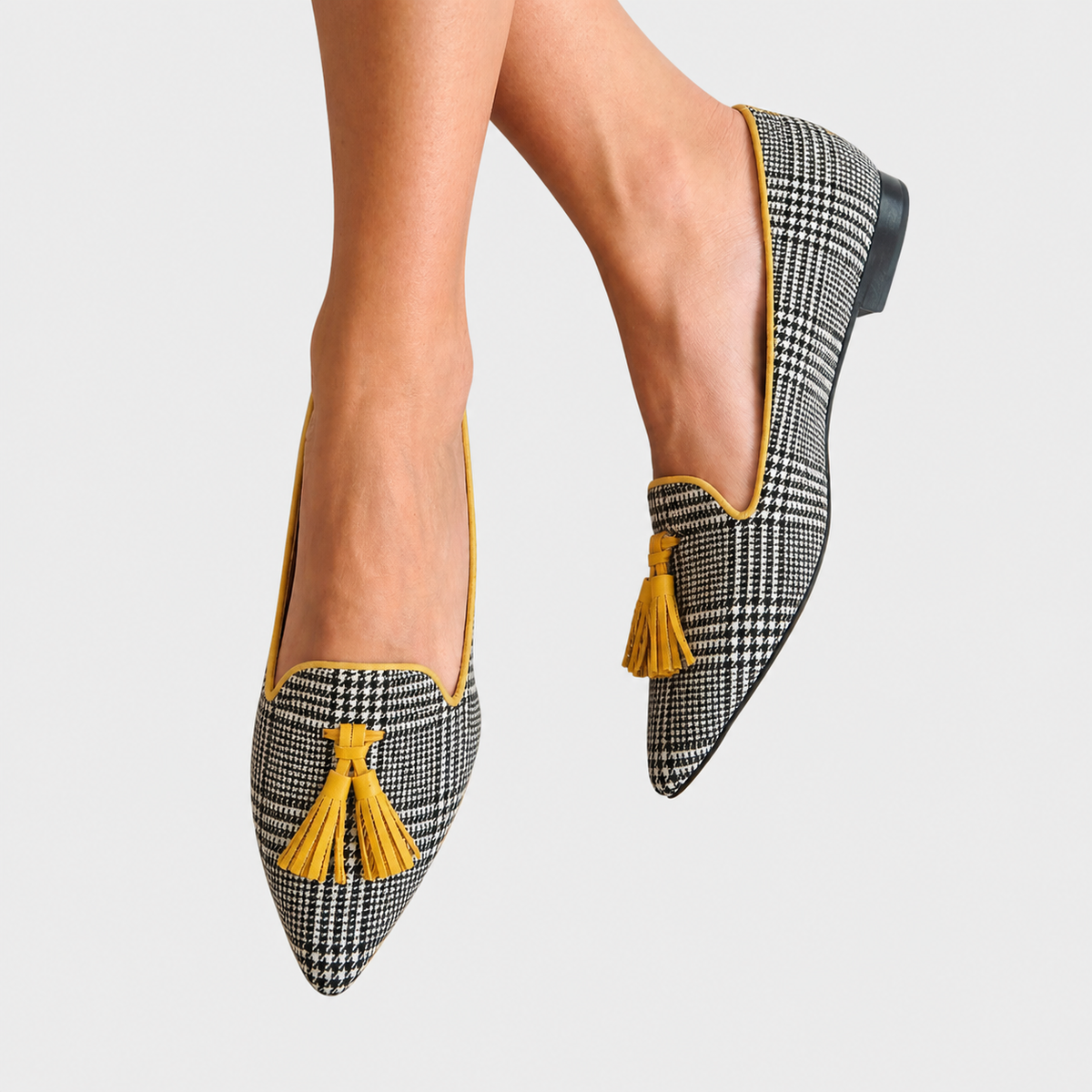 Odessie | Plaid Modern Loafers