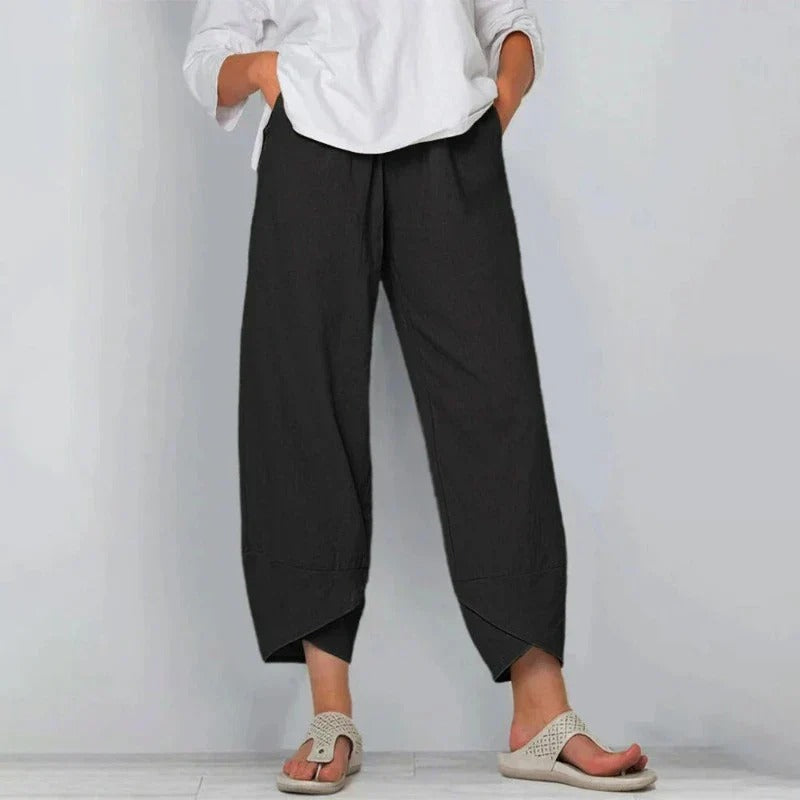 Scarlett | Cotton-Linen Summer Pants