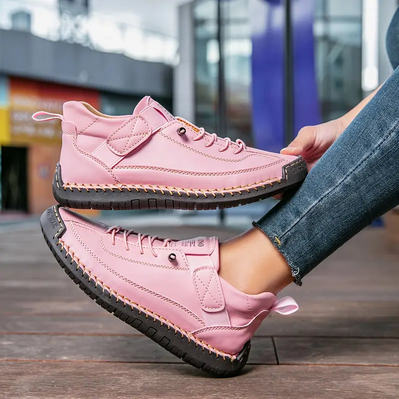 Victoria | Comfort Support Leather Sneakers