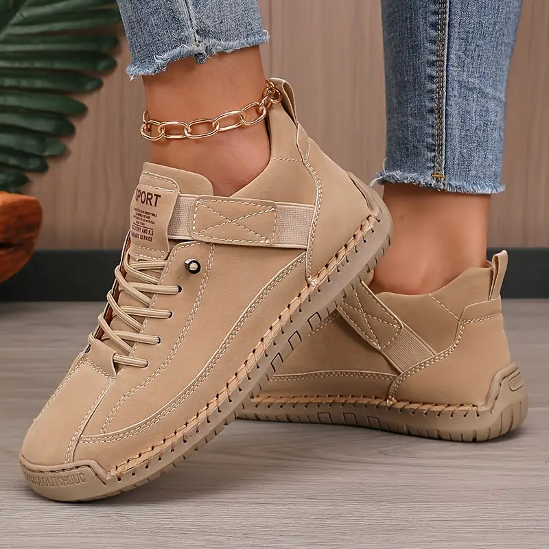 Victoria | Comfort Support Leather Sneakers