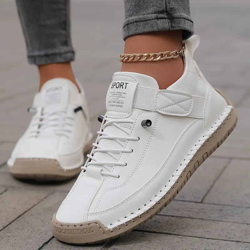 Victoria | Comfort Support Leather Sneakers
